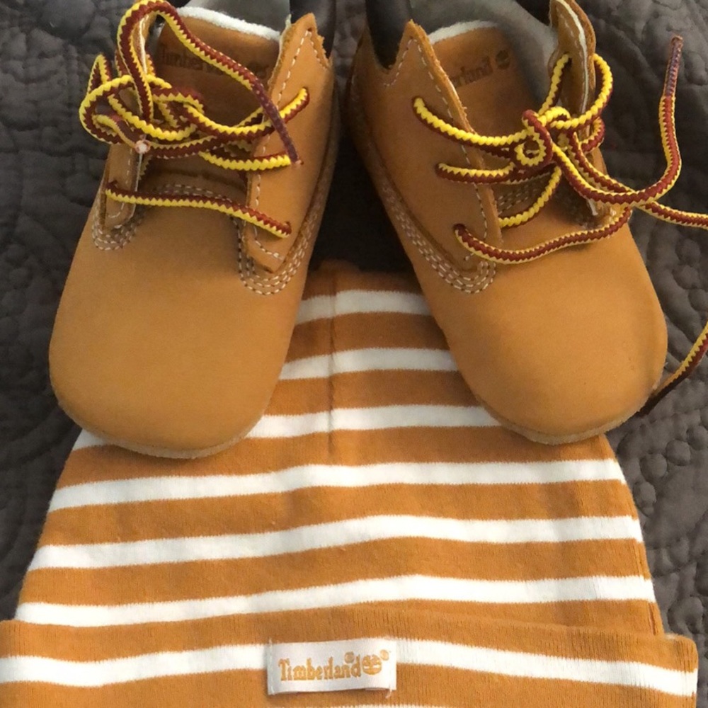 Timberland baby booties!